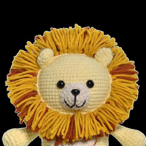Amigurumi: leão