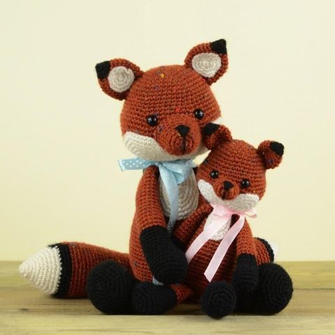Amigurumi: raposas